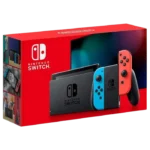 Nintendo Switch Console Neon Red and blue v2