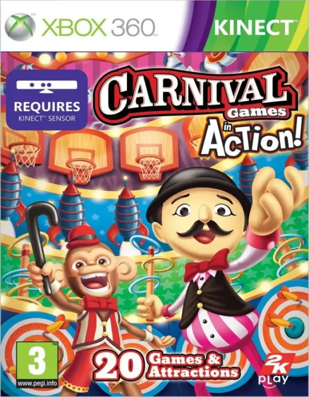 Carnival Games Action Xbox 360 (Preowned)