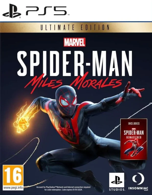 Marvels Spiderman Miles morales Ultimate Edition PS5