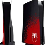 PS5 Faceplate Replacement Shell Spiderman Edition For PS5 Console Disc Version Two Side Shell Body