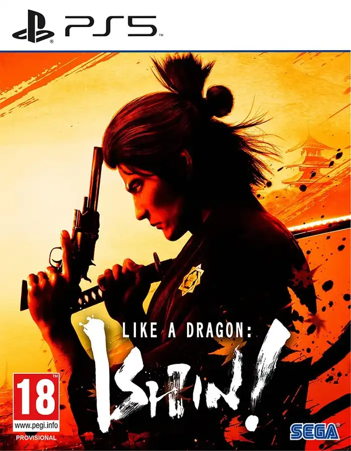 61MtDgLQyWL._SL1000_.webp Like A Dragon Ishin PS5 (Preowned) - Image 1