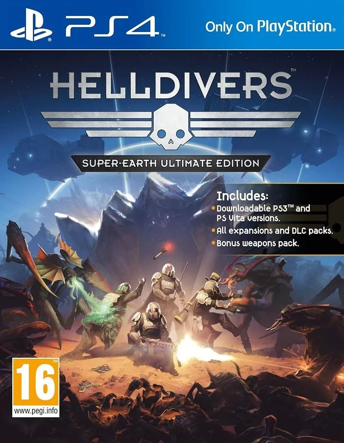 Helldivers Super Earth Ultimate Edition PS4 (Preowned) Helldivers Super Earth Ultimate Edition PS4 (Preowned)