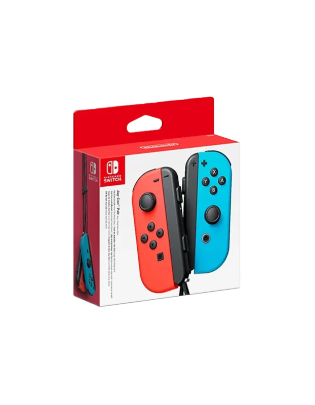 Nintendo JoyCon (L/R) - Neon Red/Neon Blue