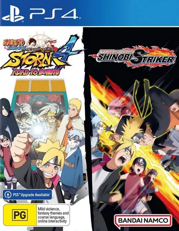 Naruto Shippuden Ultimate Ninja Storm 4 Road to Boruto + Naruto to Boruto Shinobi Striker - PS4